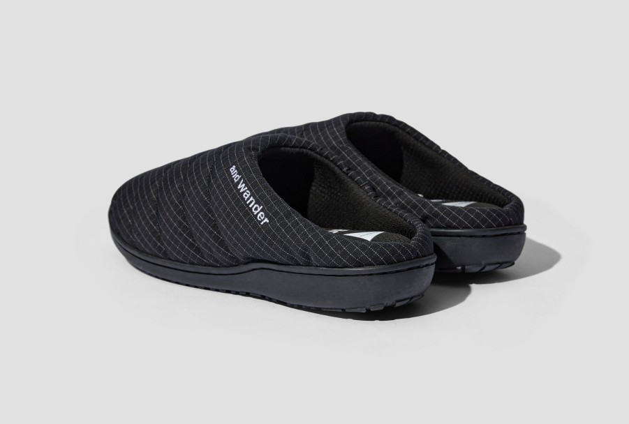 Shoes and wander | Subu X And Wander Reflective Rip Permanent Sandal 5743288108 Black