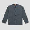 Clothing ANDERSEN-ANDERSEN | Work Jacket-G12/Indigo Dyed Yarn Light Blue