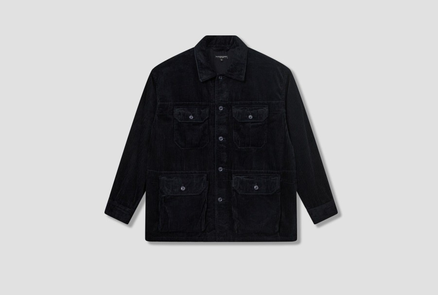 Clothing ENGINEERED GARMENTS | Suffolk Shirt Jacket-Dk. Navy Cotton 4.5W Corduroy Sd017/23F1D060