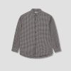 Clothing nanamica | Regular Collar Wind Shirt Sugf355E Brown