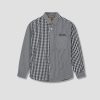 Clothing HUMAN MADE | Gingham Check L/S Shirt Hm26Sh004 Black