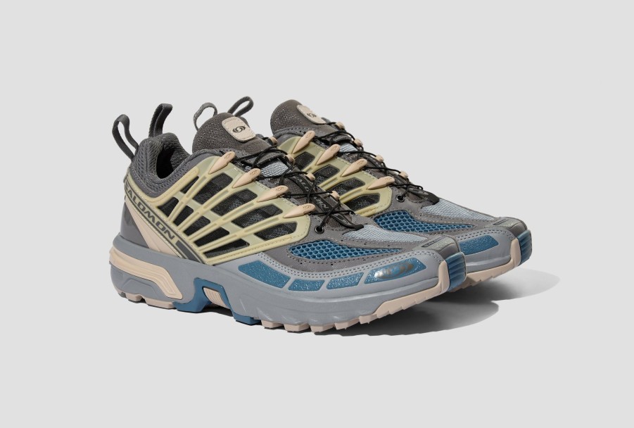 Shoes SALOMON | Acs Pro-Pewter/Monument/Aegean Blue L47299000