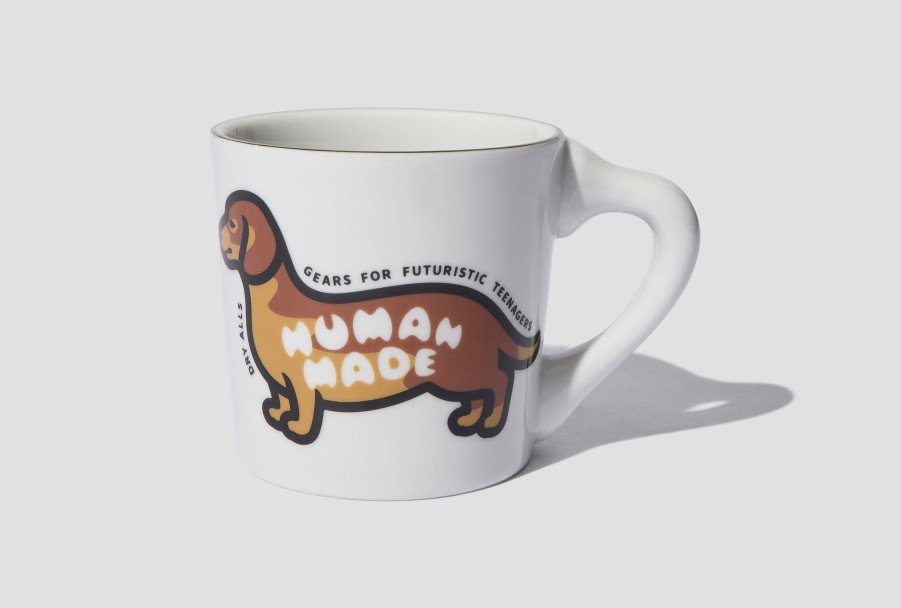 Lifestyle HUMAN MADE | Dachs Coffee Mug Hm26Gd075 White