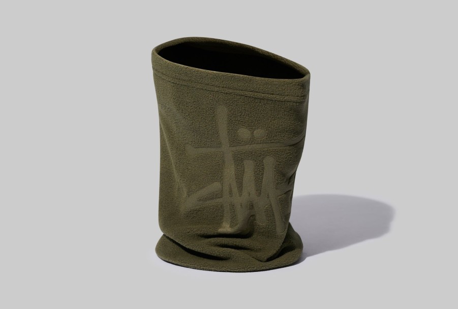 Accessories Stüssy | Polar Fleece Neck Warmer 1321188 Olive