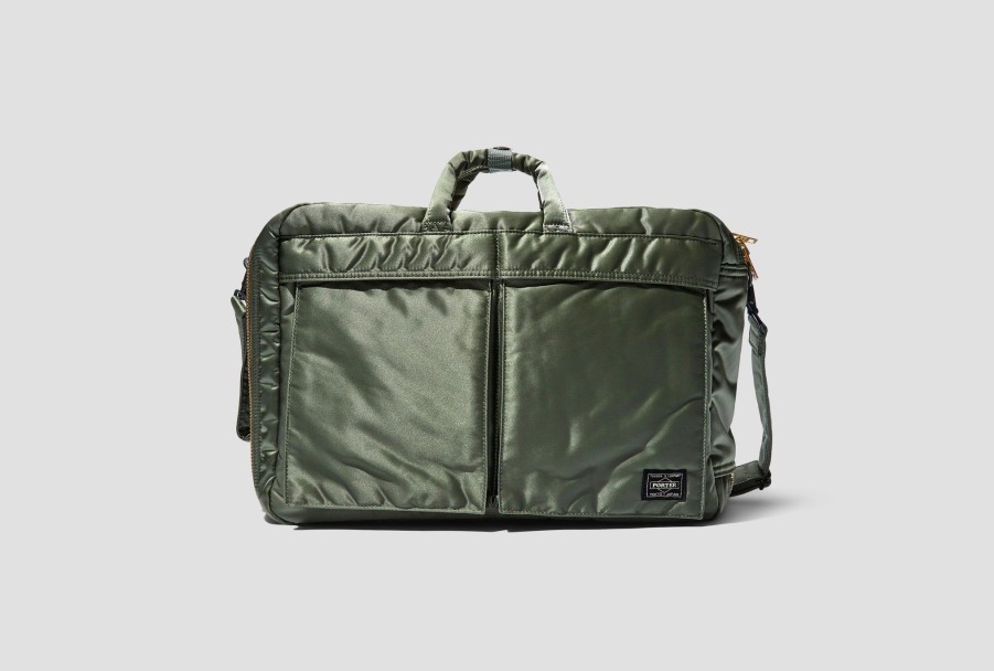 Accessories PORTER - YOSHIDA & Co. | Tanker-3Way Briefcase 622-79308 Green