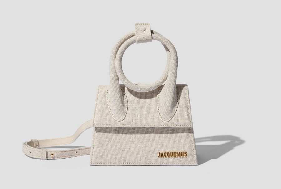 Accessories JACQUEMUS | Le Chiquito Noeud 213Ba005-3071 Beige