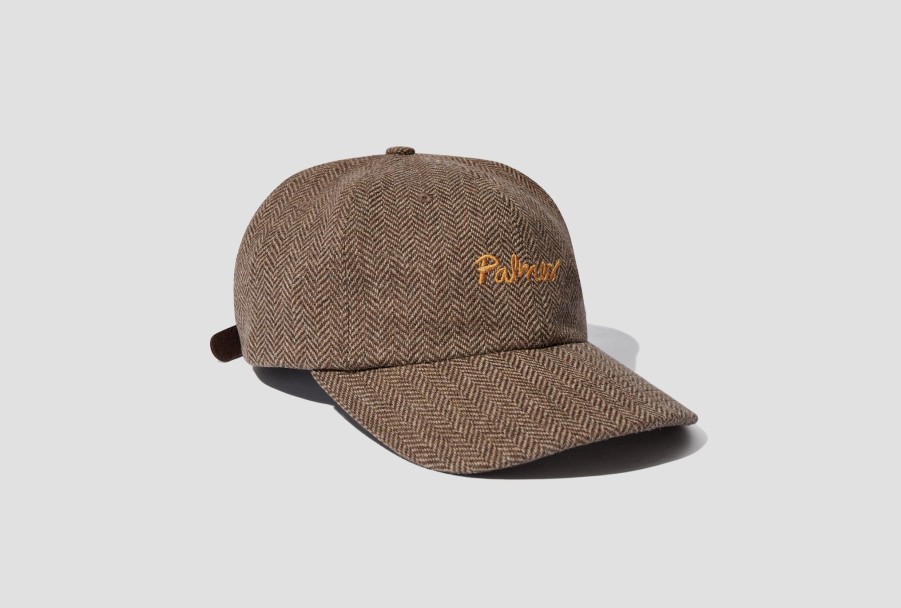 Accessories Palmes | Written Wool 6-Panel Cap 01120108 Brown