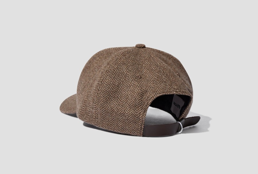 Accessories Palmes | Written Wool 6-Panel Cap 01120108 Brown