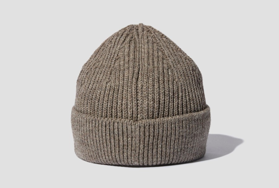 Accessories ANDERSEN-ANDERSEN | Beanie Medium-G5/Undyed Yarn Light Brown