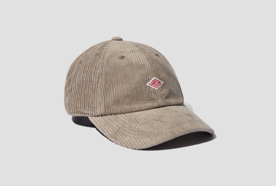 Accessories DANTON | 6Panel Cap-8 Wale Corduroy #Dt-H0227 Mwc Grey