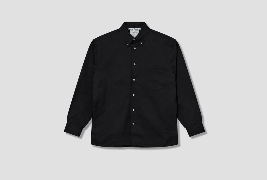 Clothing Acne Studios | Button-Up Overshirt B90697 Black