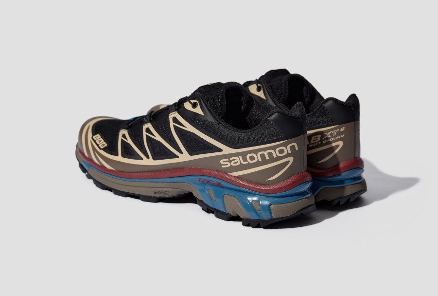 Shoes SALOMON | Xt-6-Black/Falcon/Cow Hide L47293800