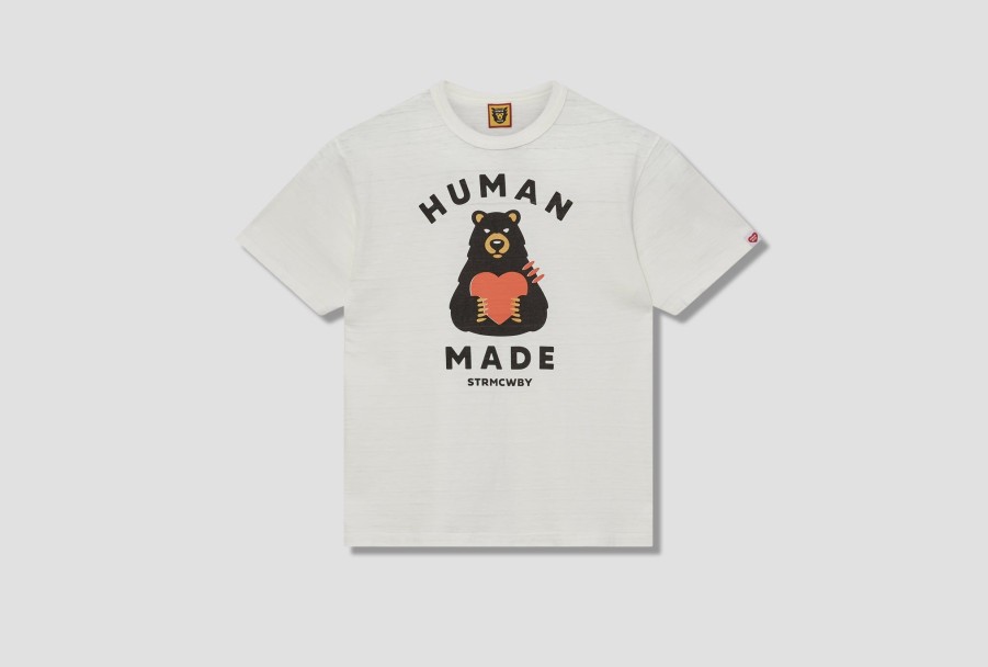 Clothing HUMAN MADE | Graphic T-Shirt #13 Hm25Te014 White