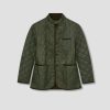 Clothing Barbour | Heritage +-Foreman Polarquilt Jacket Mqu1740 Olive