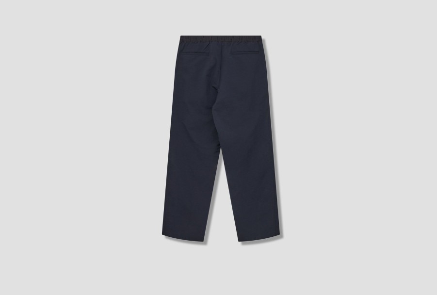 Clothing nanamica | Alphadry Wide Easy Pants Sucf351E Navy