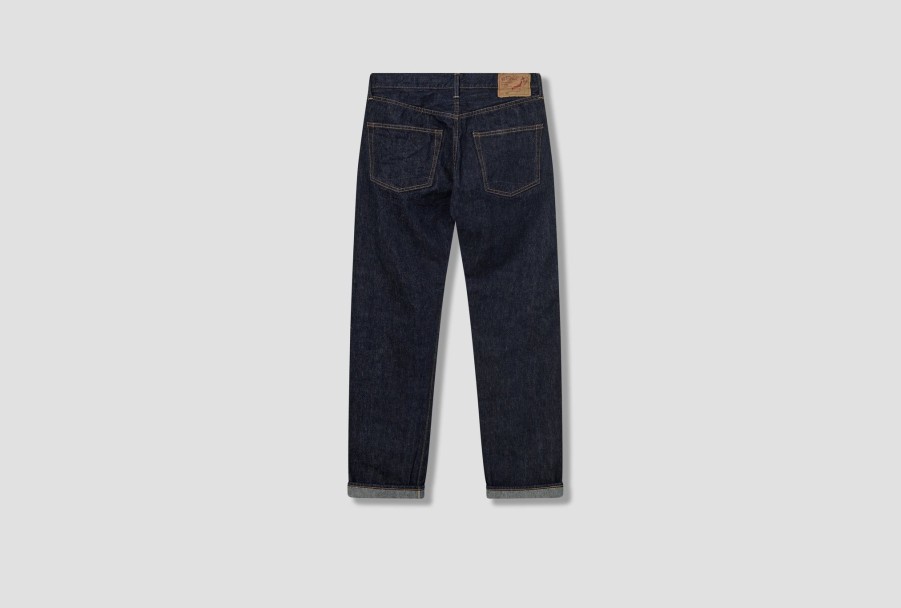 Clothing orSlow | 107 Ivy Fit-13.7Oz Original Selvedge Denim/One Wash 01-0107-81 Blue