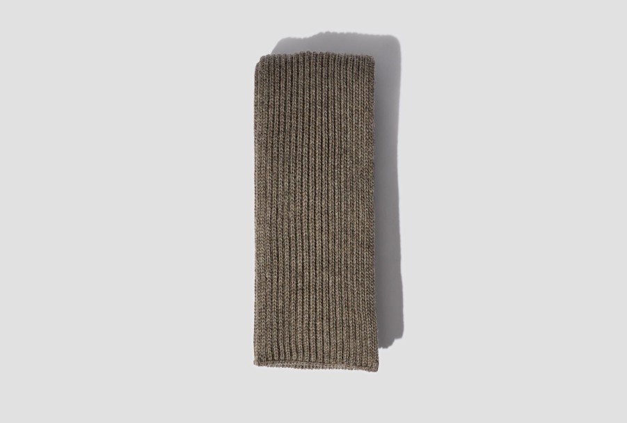 Accessories ANDERSEN-ANDERSEN | Scarf-G5/Undyed Yarn Light Brown