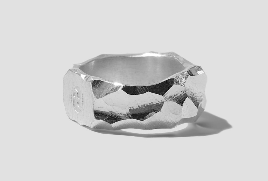 Accessories All Blues™ | Rauk Ring Narrow-Carved/Sterling 101483 Silver