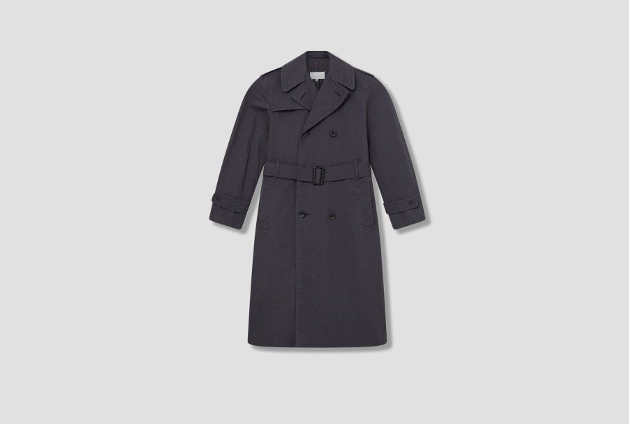 Clothing Maison Margiela | Trench Coat S67Ah0036 S78035 Black