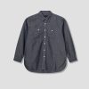 Clothing ENGINEERED GARMENTS | Work Shirt-Blue Cotton Chambray Nl074/23F1A007