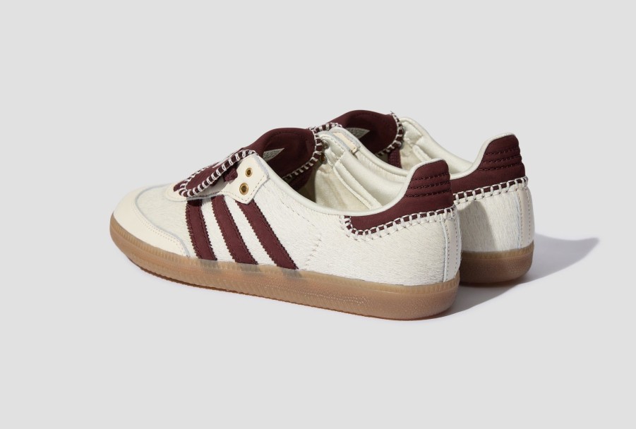 Shoes adidas Originals by WB | Wb Pony Tonal Samba-Cream White/Mystery Brown/Lucky Blue Ie0586