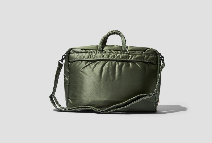 Accessories PORTER - YOSHIDA & Co. | Tanker-2Way Briefcase 622-77544 Green