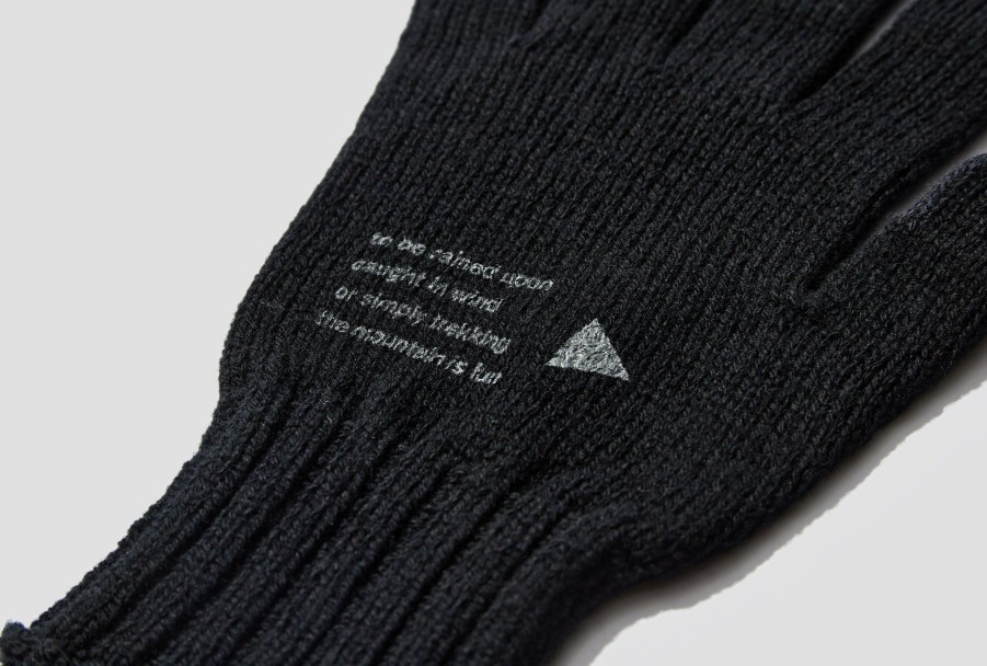 Accessories and wander | Wool Knit Glove 5743987019 Black