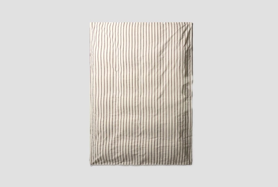 Lifestyle TEKLA | Single Duvet Cover-Organic Cotton Percale 140X200 Brown