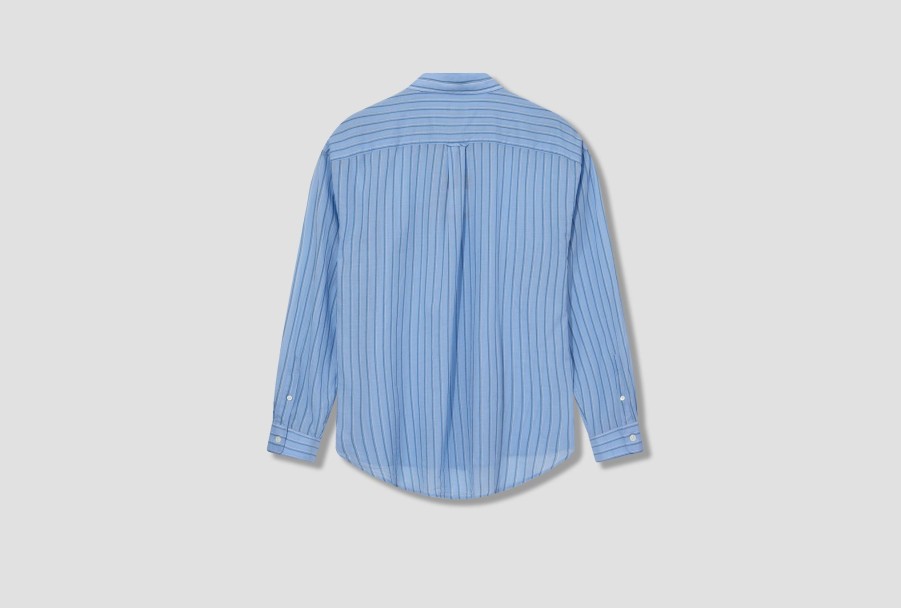 Clothing Stüssy | Light Weight Classic Shirt 1110289 Blue