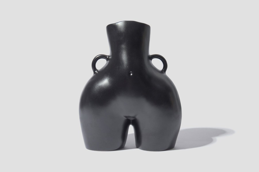 Lifestyle ANISSA KERMICHE | Love Handles Vase Matte V0001_Bl_Ma Black