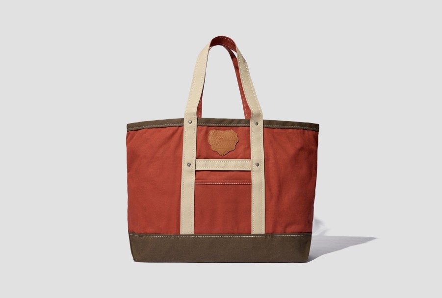 Accessories HUMAN MADE | Canvas Tote Large Hm26Gd039 Orange