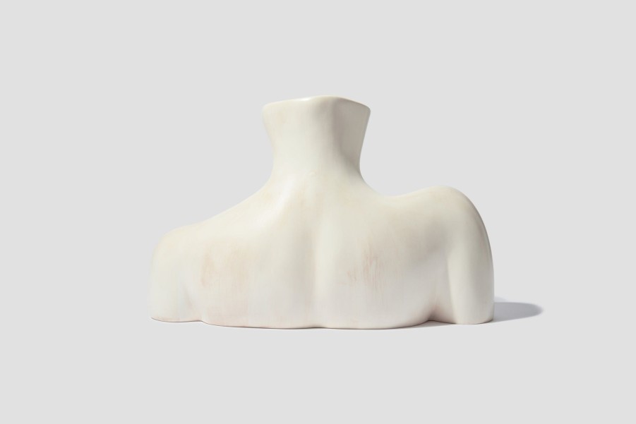 Lifestyle ANISSA KERMICHE | Breast Friend Vase Marble V0004_Ma_Ma Off White