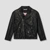 Clothing Acne Studios | Leather Outerwear Jacket B70121 Black