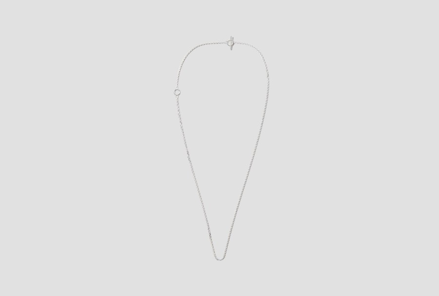 Accessories All Blues™ | String Necklace 60 Cm.-Polished/Sterling 101361 Silver