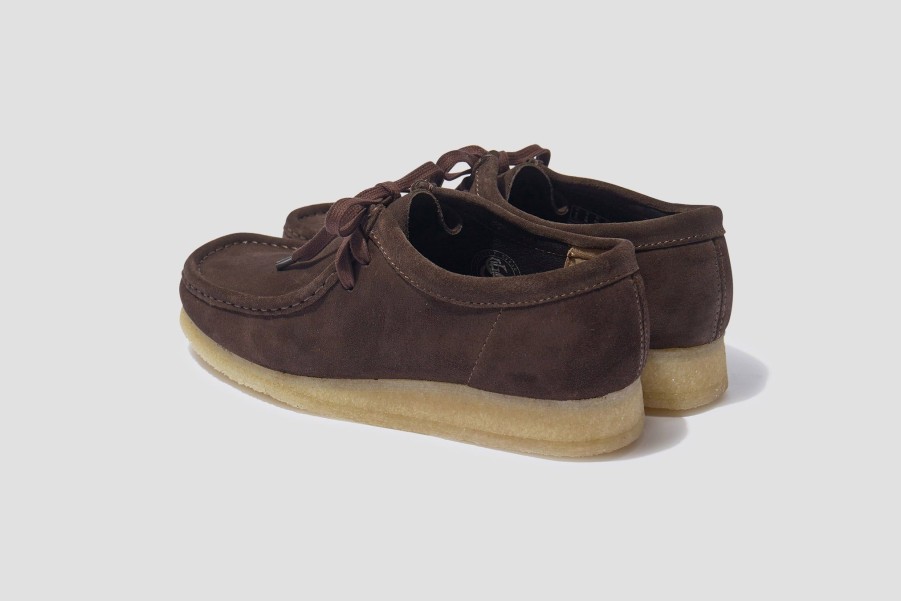 Shoes CLARKS ORIGINALS | Wallabee Suede 26156606 Dark Brown