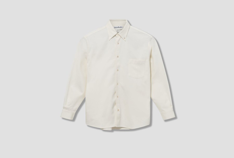 Clothing Acne Studios | Odrox Cotton Twill B90697 White