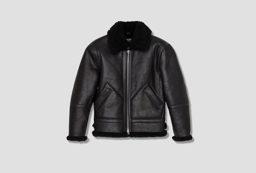 Clothing Acne Studios | Ian Shearling B70077 Black