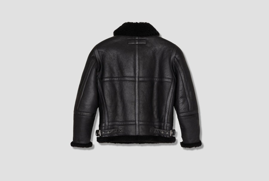 Clothing Acne Studios | Ian Shearling B70077 Black