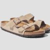 Shoes BIRKENSTOCK | Arizona Soft Footbed-Suede Leather/Taupe-Regular 0951301 Grey