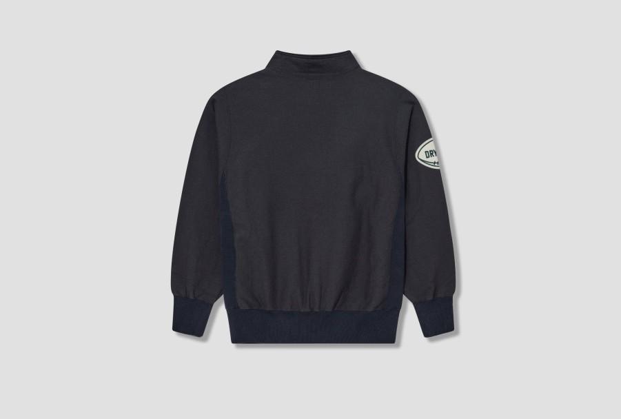 Clothing HUMAN MADE | Stand Collar Sweatshirt Hm26Cs026 Navy