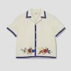 Clothing BODE | Applique Fruit Bunch Ss Shirt Mrs23Sh002 Off White