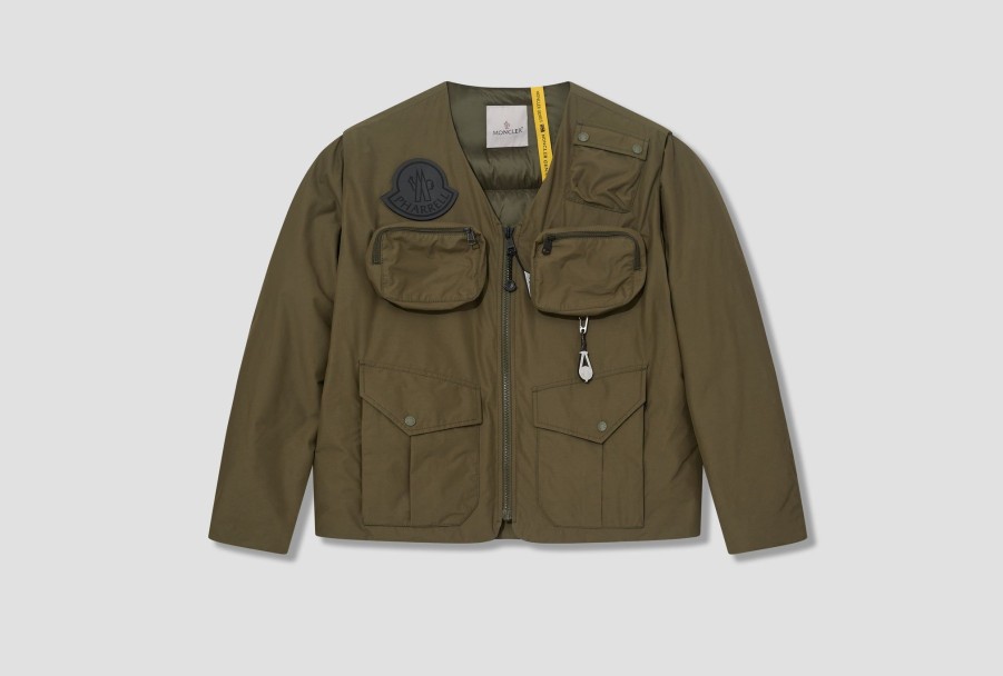 Clothing MONCLER GENIUS | Moncler X Pharrell Williams-Maple Jacket I2 09R 1A000 02 M3405 Green