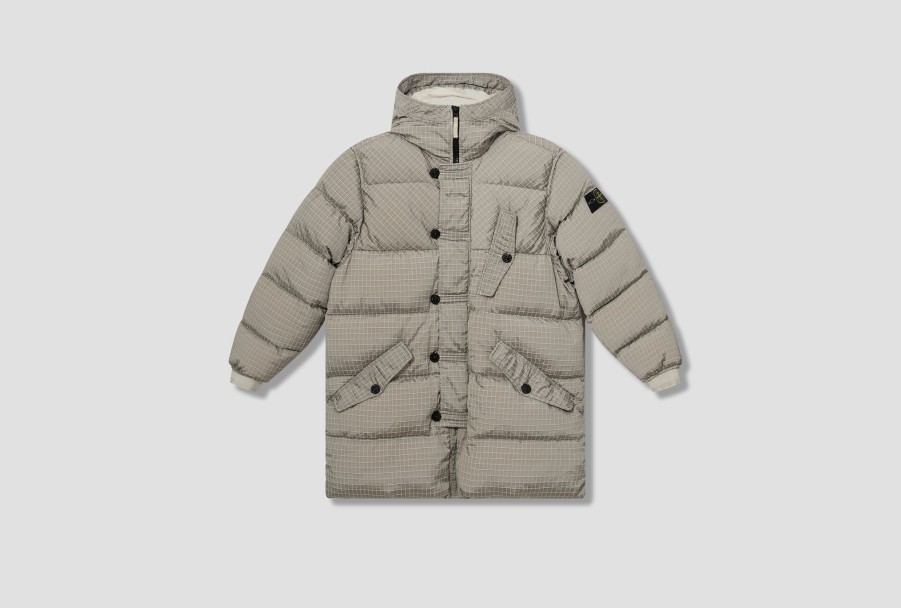 Clothing STONE ISLAND | Macro Ripstop Nylon Metal In Econyl® Regenerated Nylon Garment Dyed 791571432 Beige