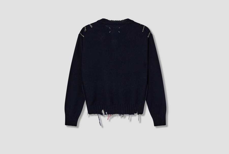 Clothing Maison Margiela | Crewneck S67Hl0001 S18327 Navy