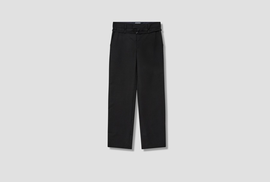 Clothing JACQUEMUS | Le Pantalon Disgreghi 236Pa061-1333 Black