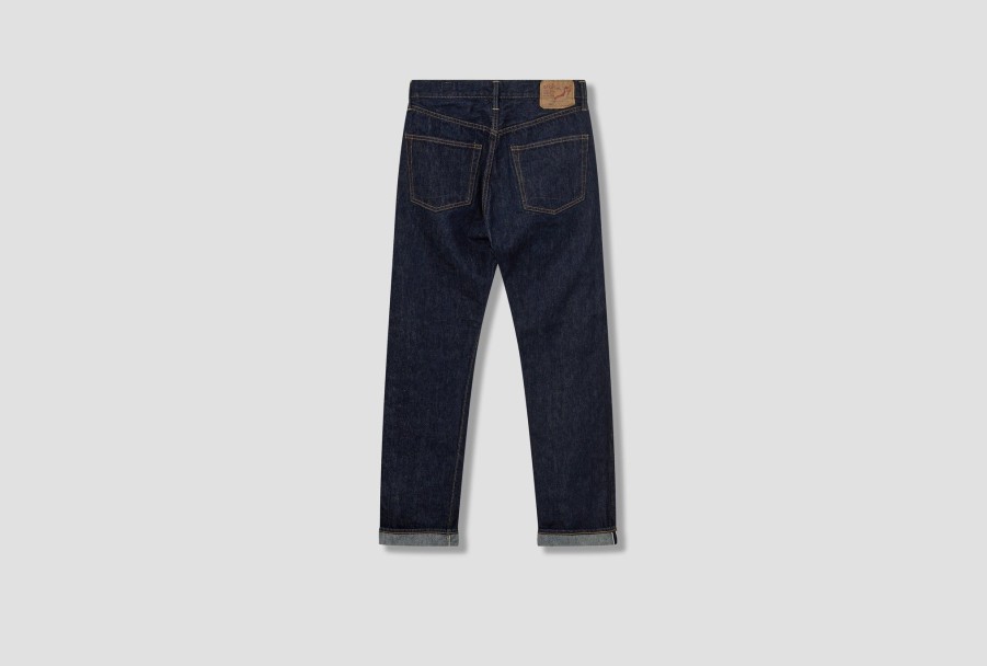 Clothing orSlow | 105 Standard-13.7Oz Original Selvedge Denim/One Wash 01-1050-81 Blue