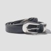 Accessories OUR LEGACY | Belt 2 Cm-Black Leather A2208Bbla