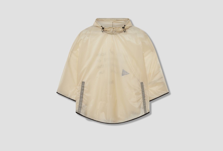 Clothing and wander | Sil Poncho 5743911208 Off White