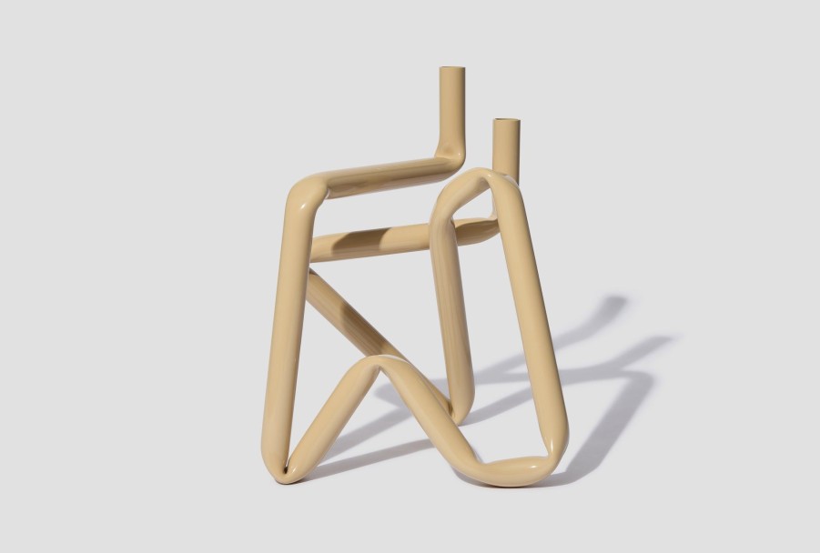 Lifestyle (a.o.t.) | Bucati Candle Holder-Beige/Ral 1001-Shiny