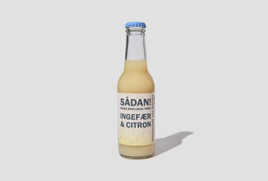 Lifestyle SÅDAN! TONIC | Ingefaer & Citron 200 Ml.